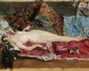 Reclining Nude - 何塞·加西亚·伊·拉莫斯